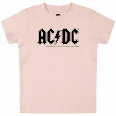 ACDC Baby t-shirt pink - (Logo)