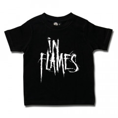 In Flames Kids T-shirt Logo In Flames 
