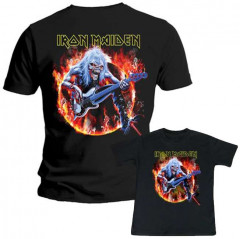 Duo Rockset Iron Maiden Father's T-shirt & Iron Maiden Kids T-Shirt
