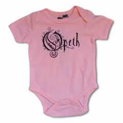 Opeth Baby grow Logo Pink