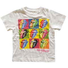 Rolling Stones - Two Tone T-shirt wit