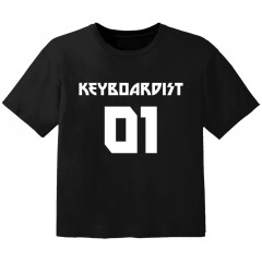 rock kids t-shirt keyboardist 01