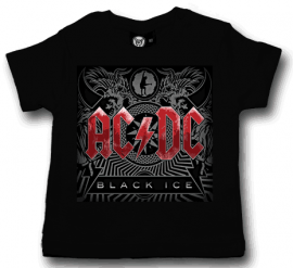 ACDC Baby T-shirt Black Ice ACDC (Clothing)