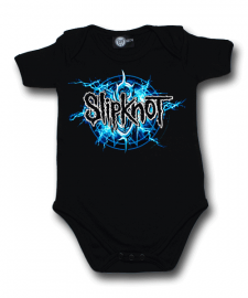 Slipknot Baby onesie Electric Blue Slipknot (Clothing)