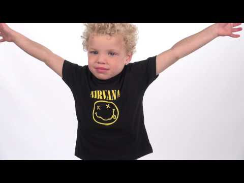 Nirvana Kids T-Shirt Smiley