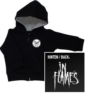 Baby Hoody In Flames sweater (Print On Demand)