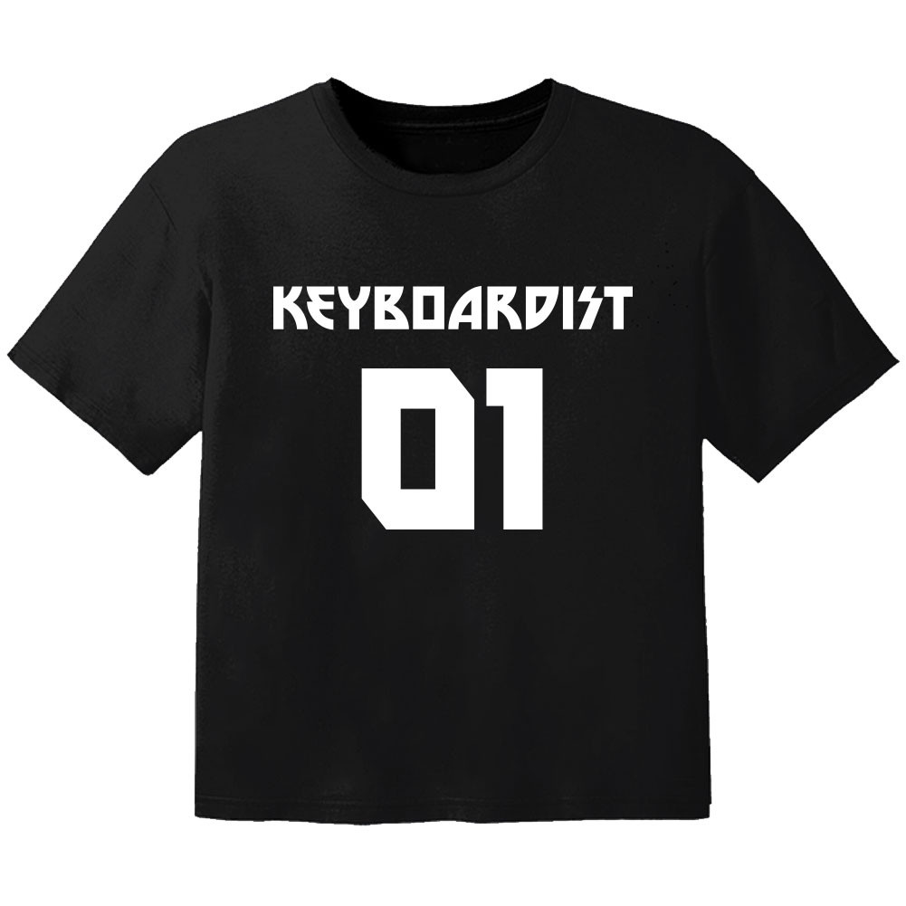 rock baby t-shirt keyboardist 01