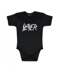 Slayer Baby Grow Logo Slayer White