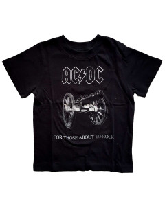 AC/DC Kids Toddler T-Shirt: About to Rock - Black
