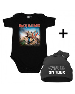 Infant Giftset Iron Maiden Creeper infant/baby & Metal Kid on Tour Hat