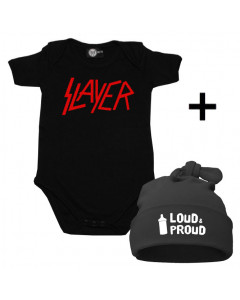 Infant Giftset Slayer Creeper infant/baby & Loud & Proud Hat