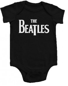 The Beatles Baby Grow Eternal Black