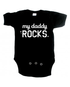 Cool babygrow my daddy rocks