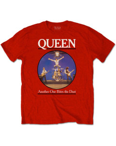 Queen Kids T-Shirt: (Another Bites The Dust) - Red
