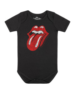 Rolling Stones Baby Grow Plastered Tongue