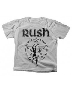 Rush Kids T-Shirt Starman Grey